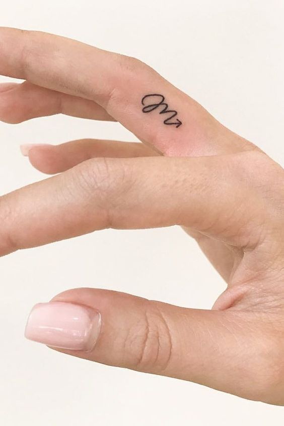 Small Scorpio Tattoos on Hand
