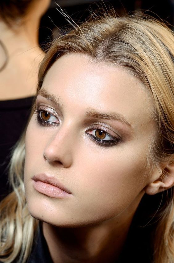 Smudged Eyeliner Makeup