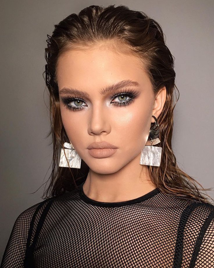 Smudged Eyeliner Makeup