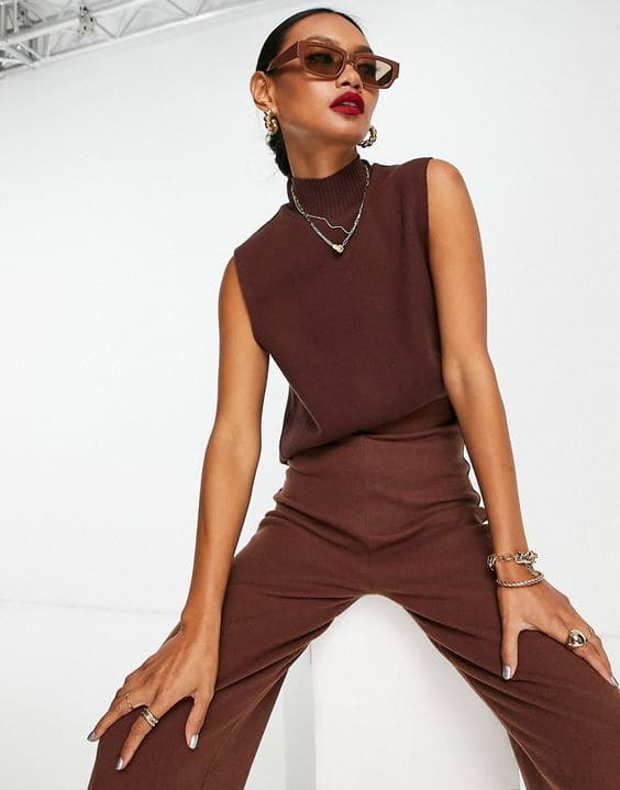 Solid Chocolate Brown