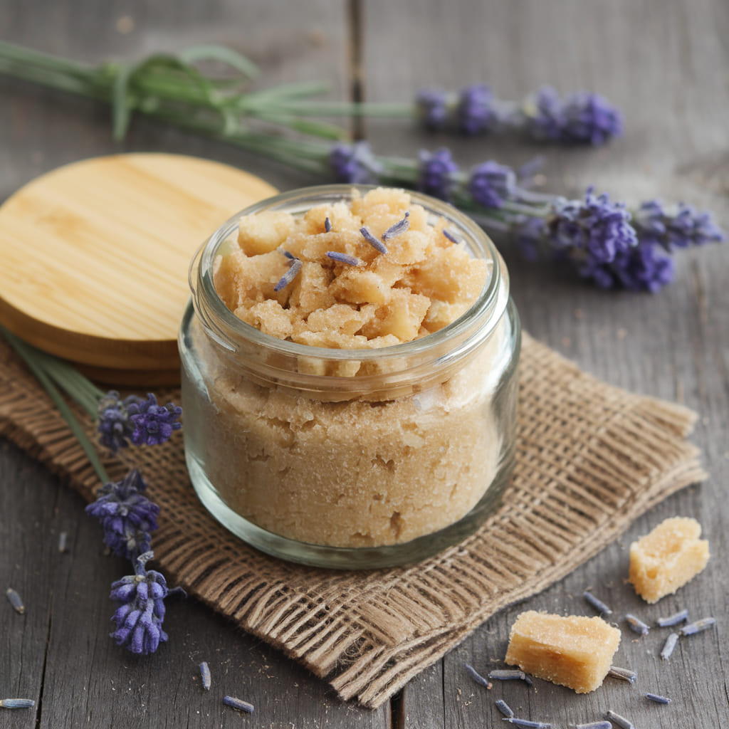 Soothing Macadamia Nut Oil Body Scrub