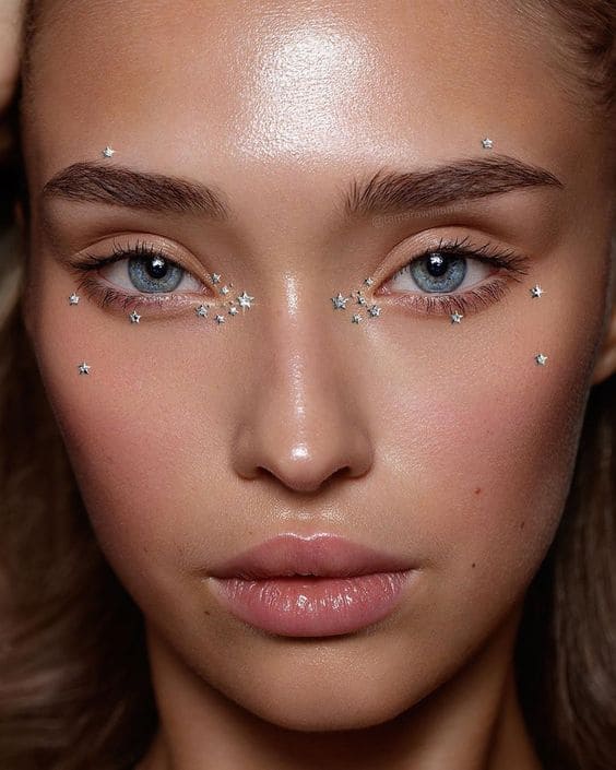 Sparkling Gemstone Look