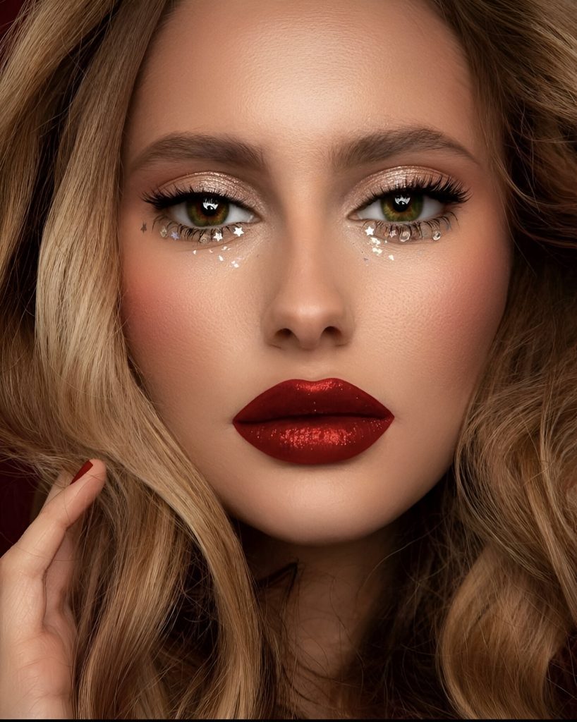 Sparkly Red