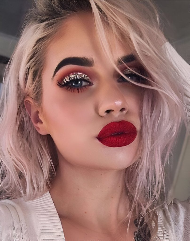 Sparkly Red