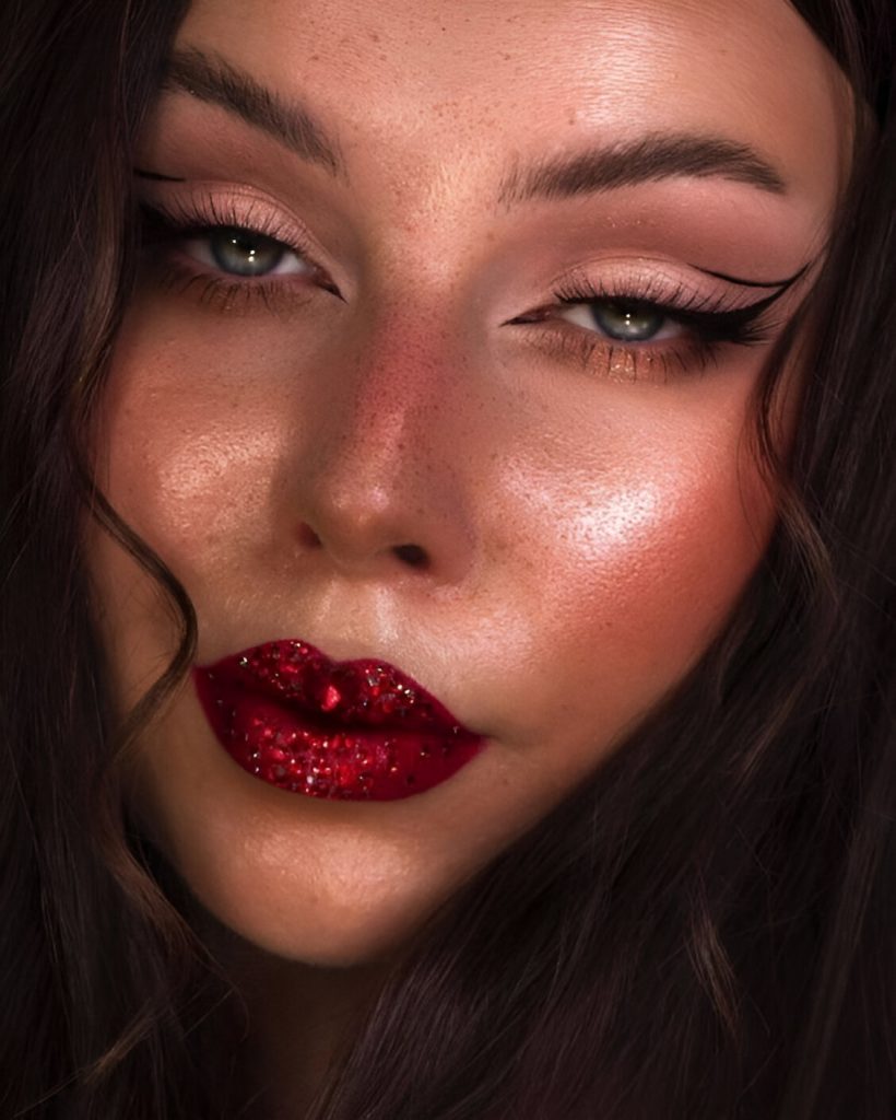 Sparkly Red