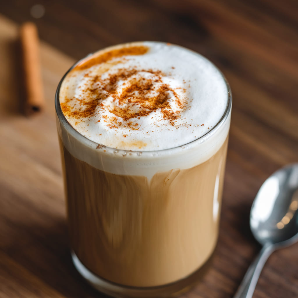 Spiced Honey Milk Latte