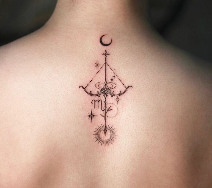 Spine Scorpio Tattoo Ideas