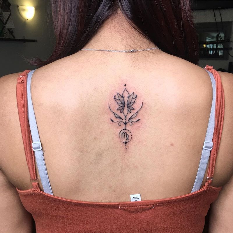 Spine Scorpio Tattoo Ideas