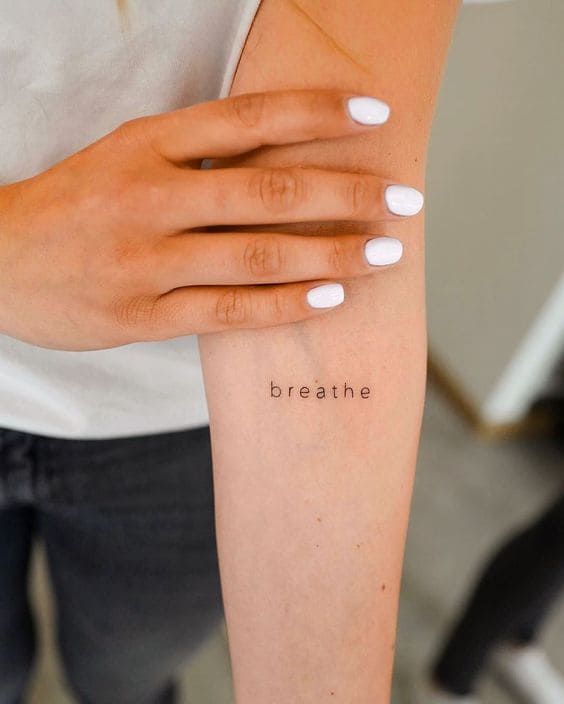Strength Quote Tattoos