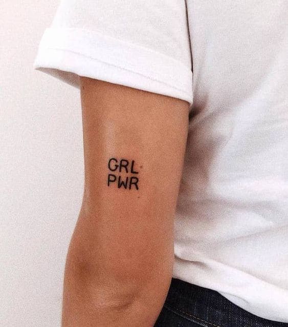 Strength Quote Tattoos