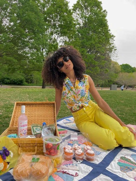 Summer Date Outfits For Picnic