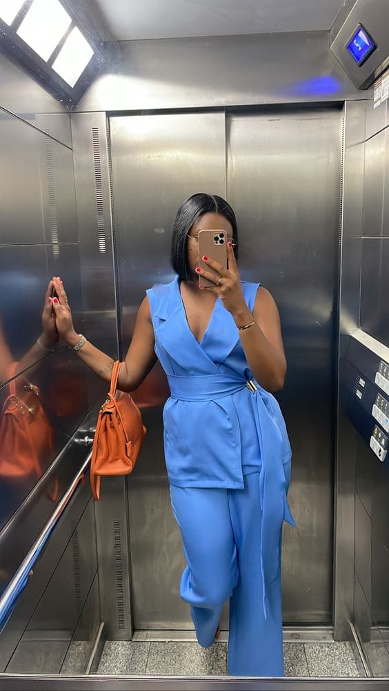 Summer Suit Work Ensemble