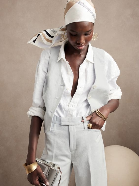 Summer Suit Work Ensemble