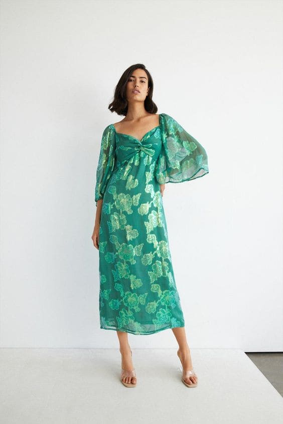 Summer Wedding Guest Dresses With Sleeves