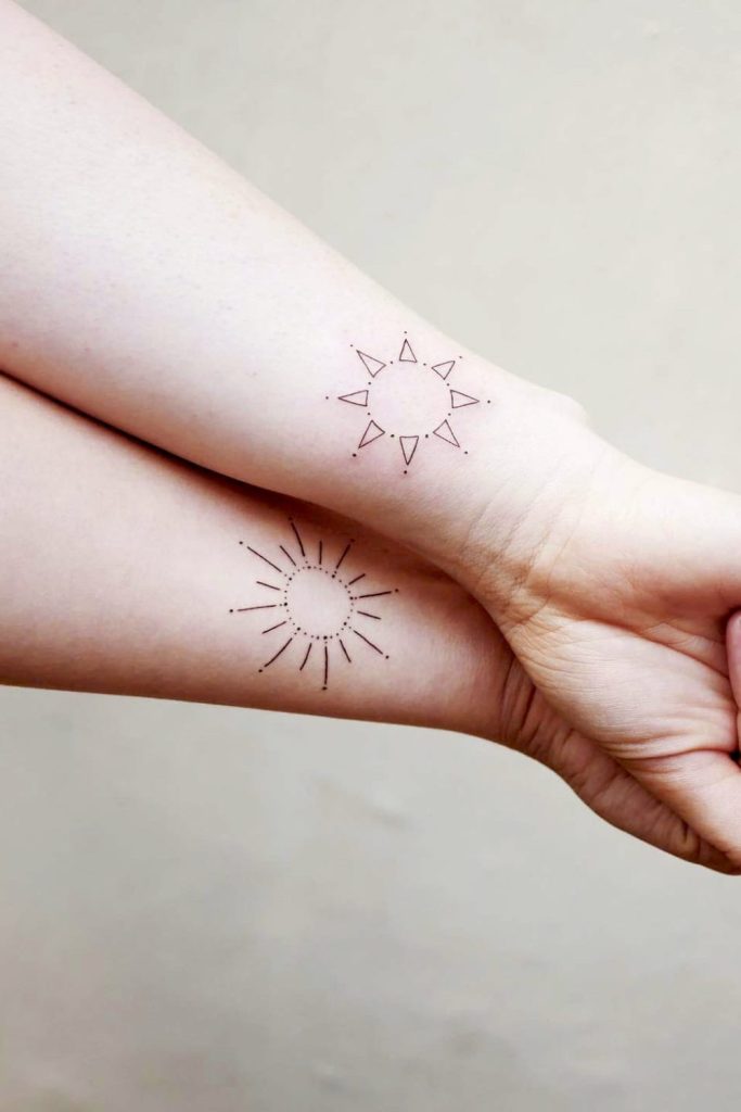 un Matching Tattoos For Best Friends