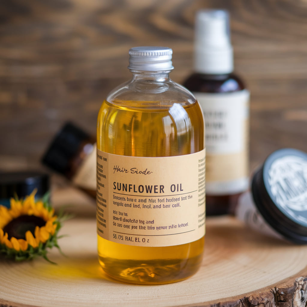 Sunflower Oil for Hair and a Healthy Scalp
