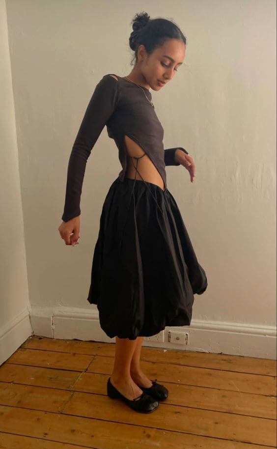 Super Casual Bubble Style Outfit