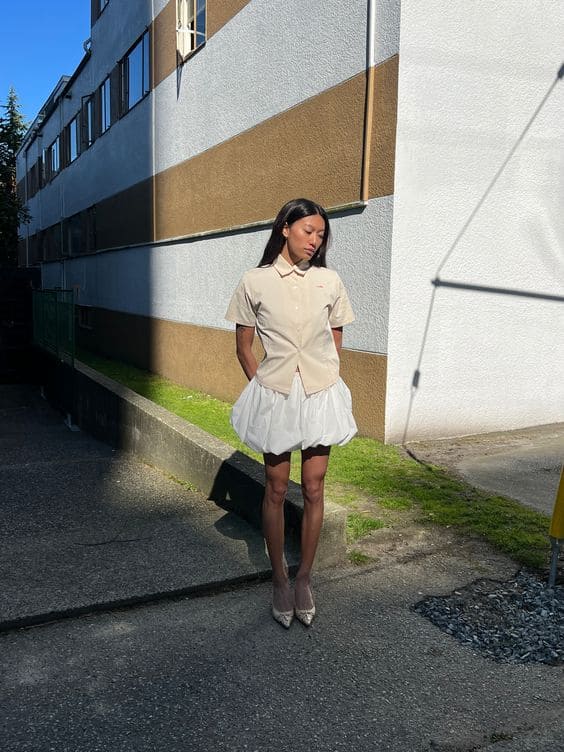 Super Casual Bubble Style Outfit