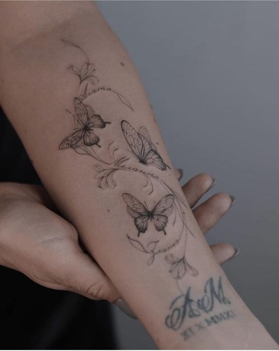 Swarm of Butterflies