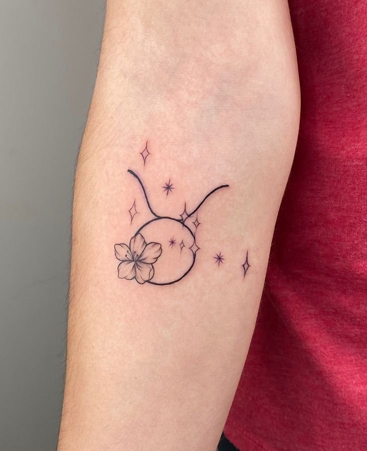 Taurus Cute Tattoo Idea