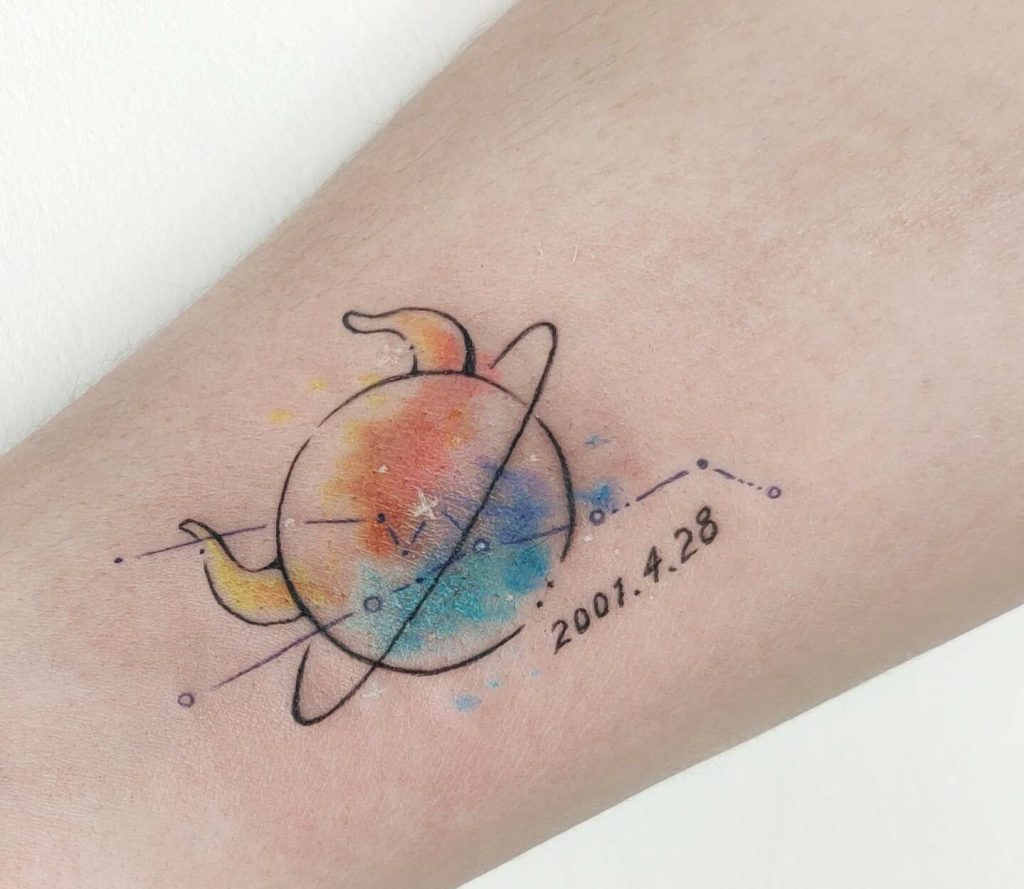 Taurus Cute Tattoo Idea
