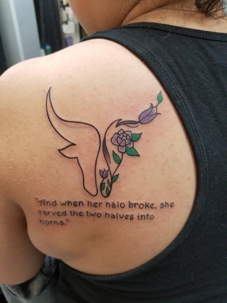 Taurus Quote Tattoo