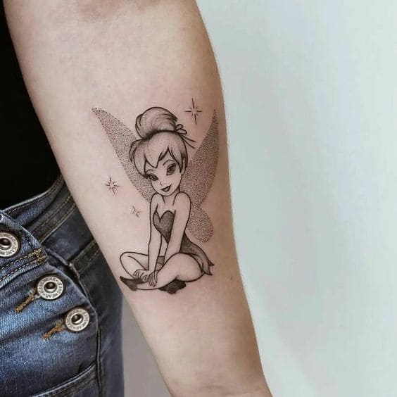 Tinker Bell Tattoos