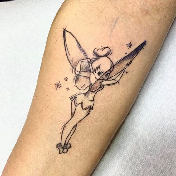 Tinker Bell Tattoos