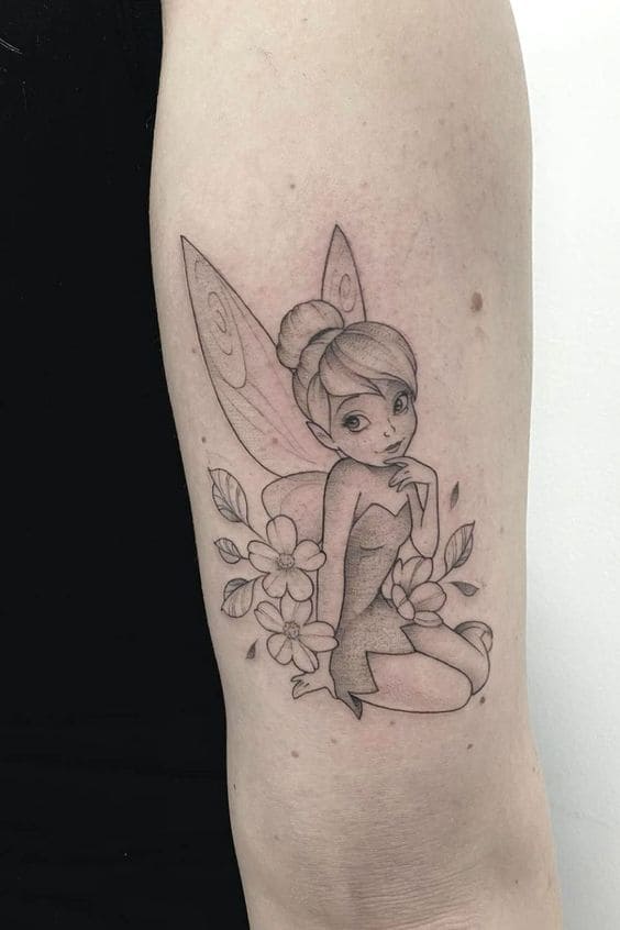 Tinker Bell Tattoos