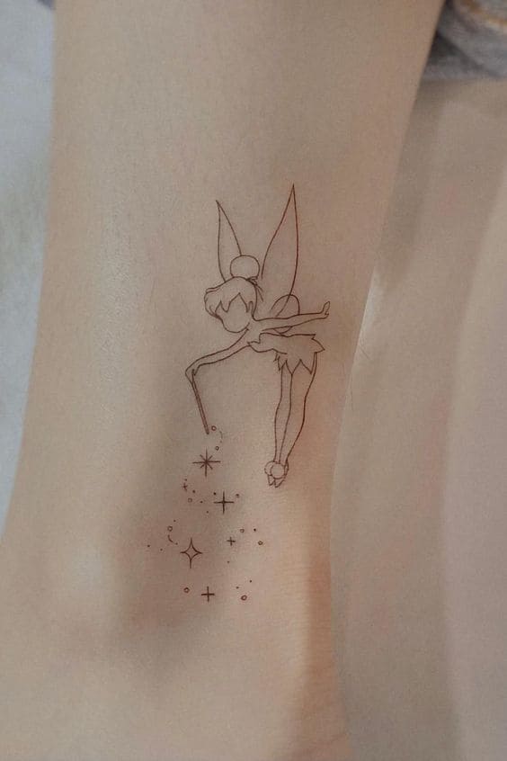 Tinker Bell Tattoos