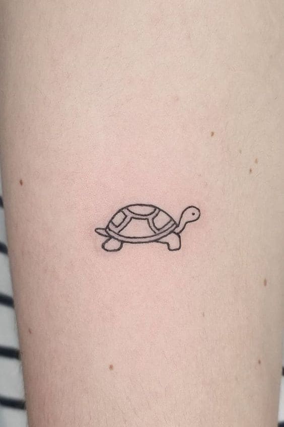 Tiny Minimalist Cute Animal Tattoo Designs