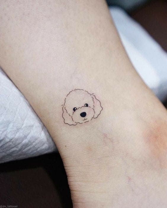 Tiny Minimalist Cute Animal Tattoo Designs