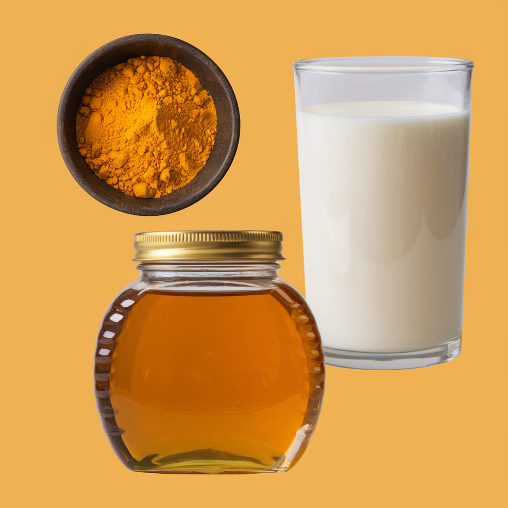 Turmeric, Milk, and Honey Mask