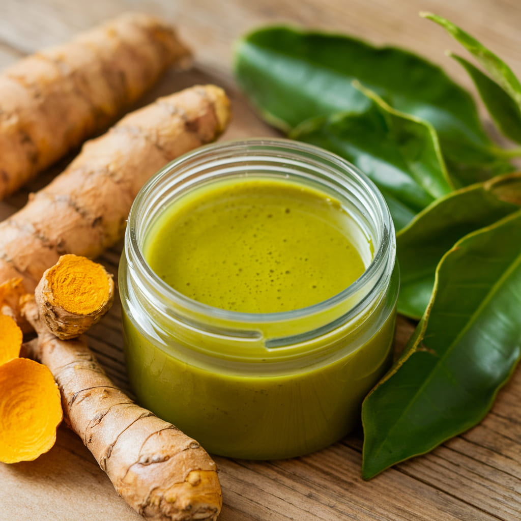 Turmeric and Green Tea Skin Gel