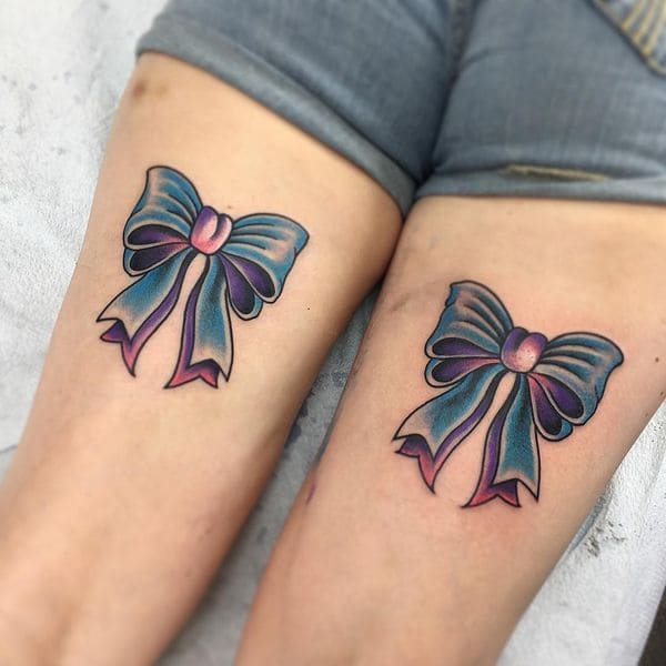 Upper Thigh Bow Inks