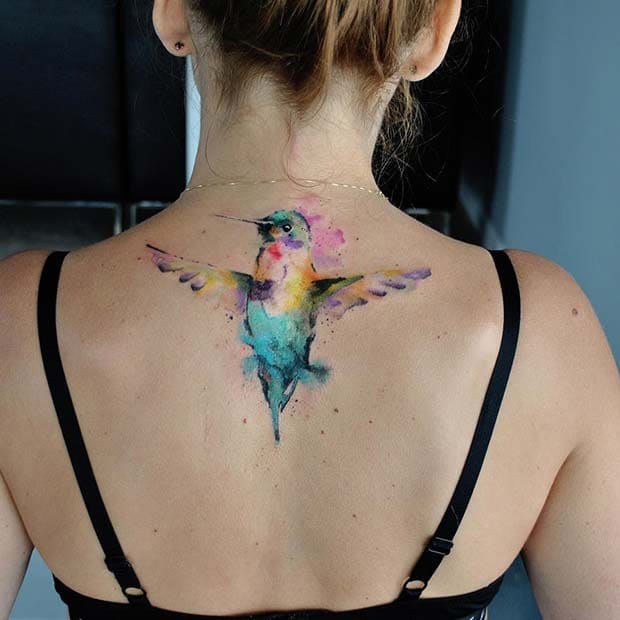 Women Quote Tattoos For Back Area
