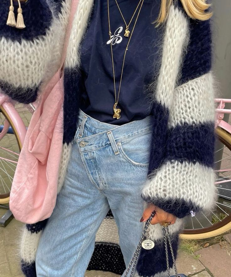 Warm Cardigan Looks For Fall