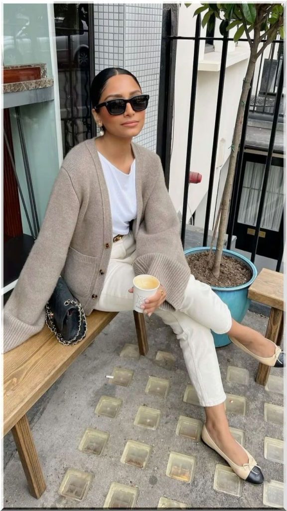 Warm Cardigan Looks For Fall
