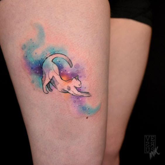 Watercolor Animal Tats