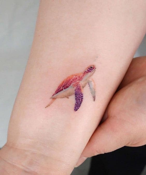 Watercolor Animal Tats