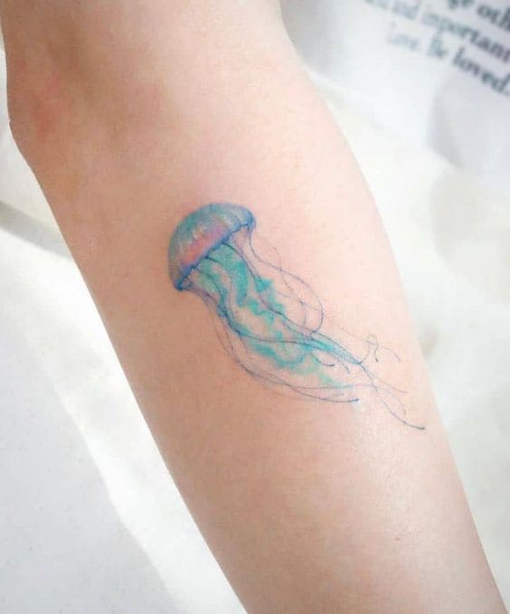 Watercolor Animal Tats