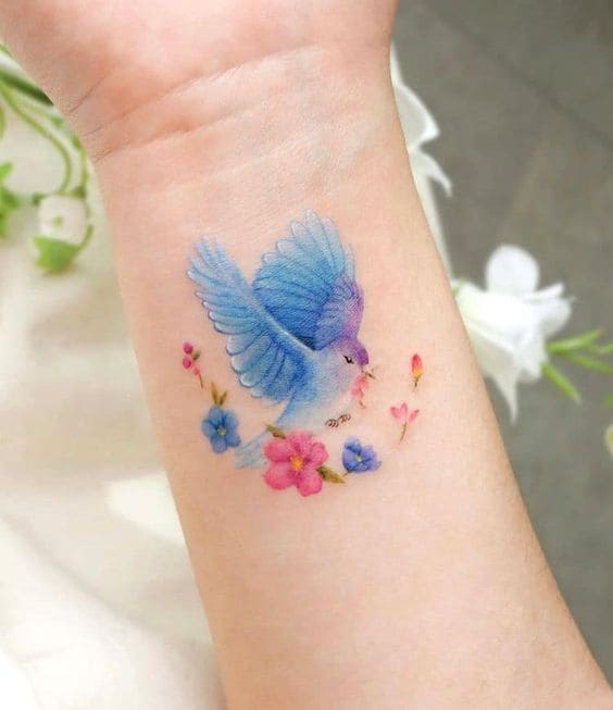 Watercolor Animal Tats