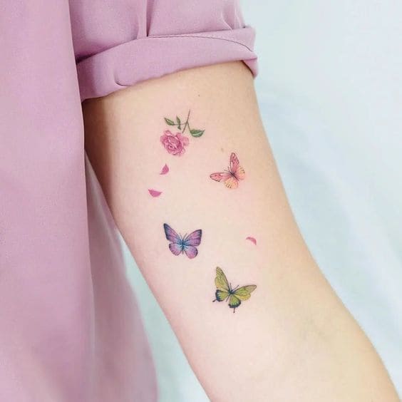  Watercolor Butterfly Tattoo Ideas