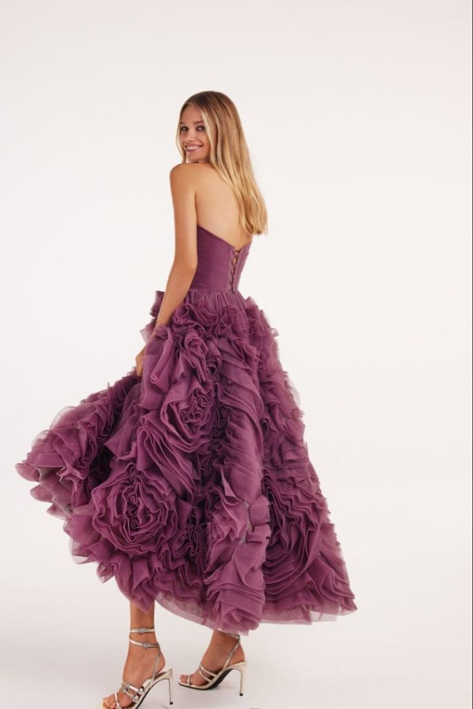 Wedding Guest Floral A-line Ensemble