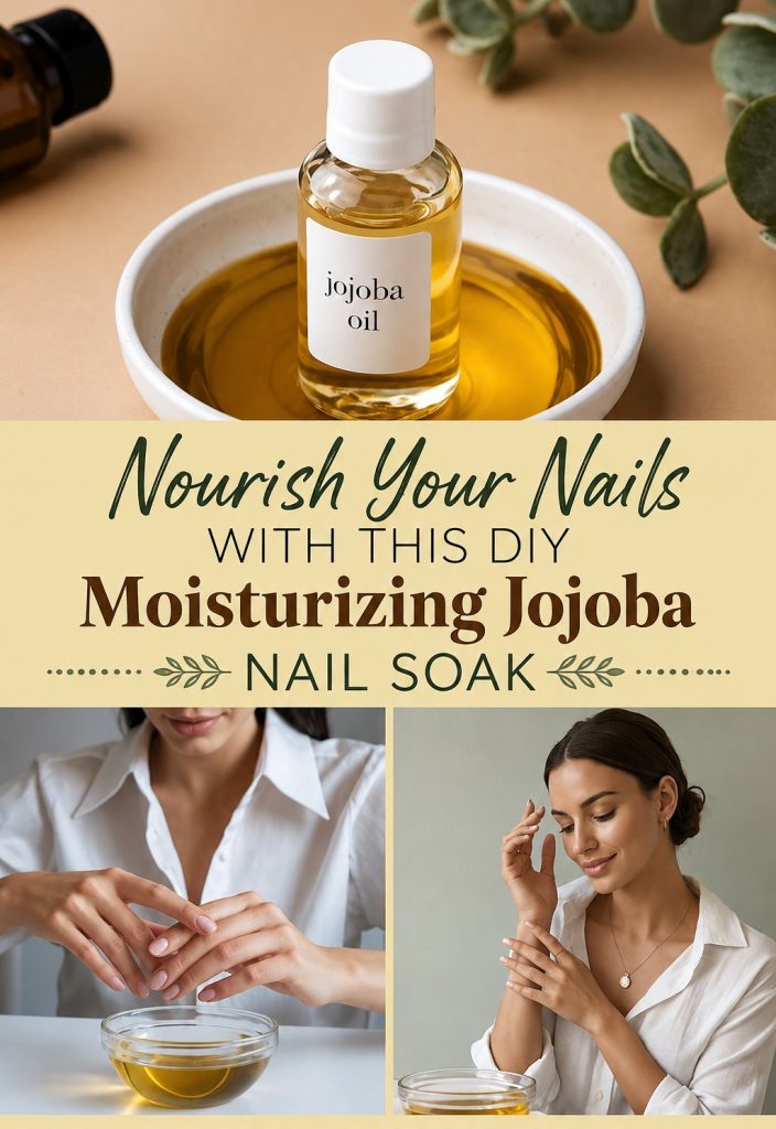 Nourish Your Nails with This DIY Moisturizing Jojoba Nail Soak
