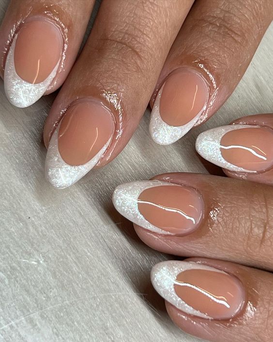 White French Tips With A Twist5