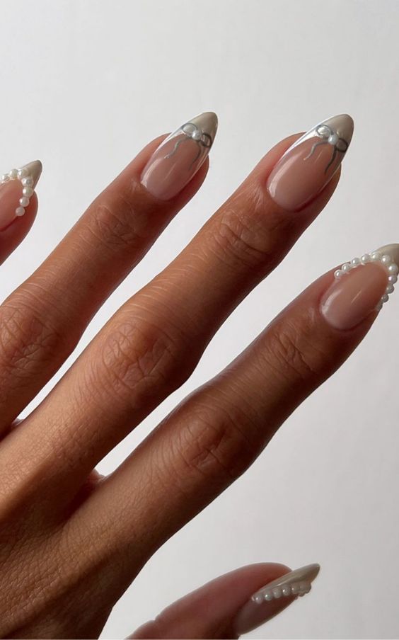 White French Tips With A Twist7