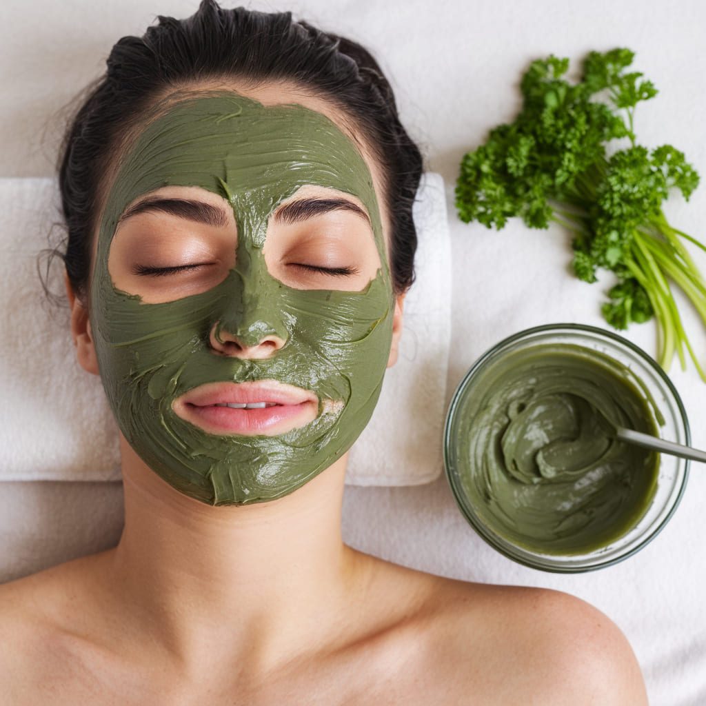 Who Can Benefit Most from a Homemade Parsley Mask