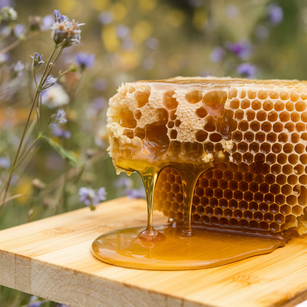 Honey's antioxidant and healing benefits