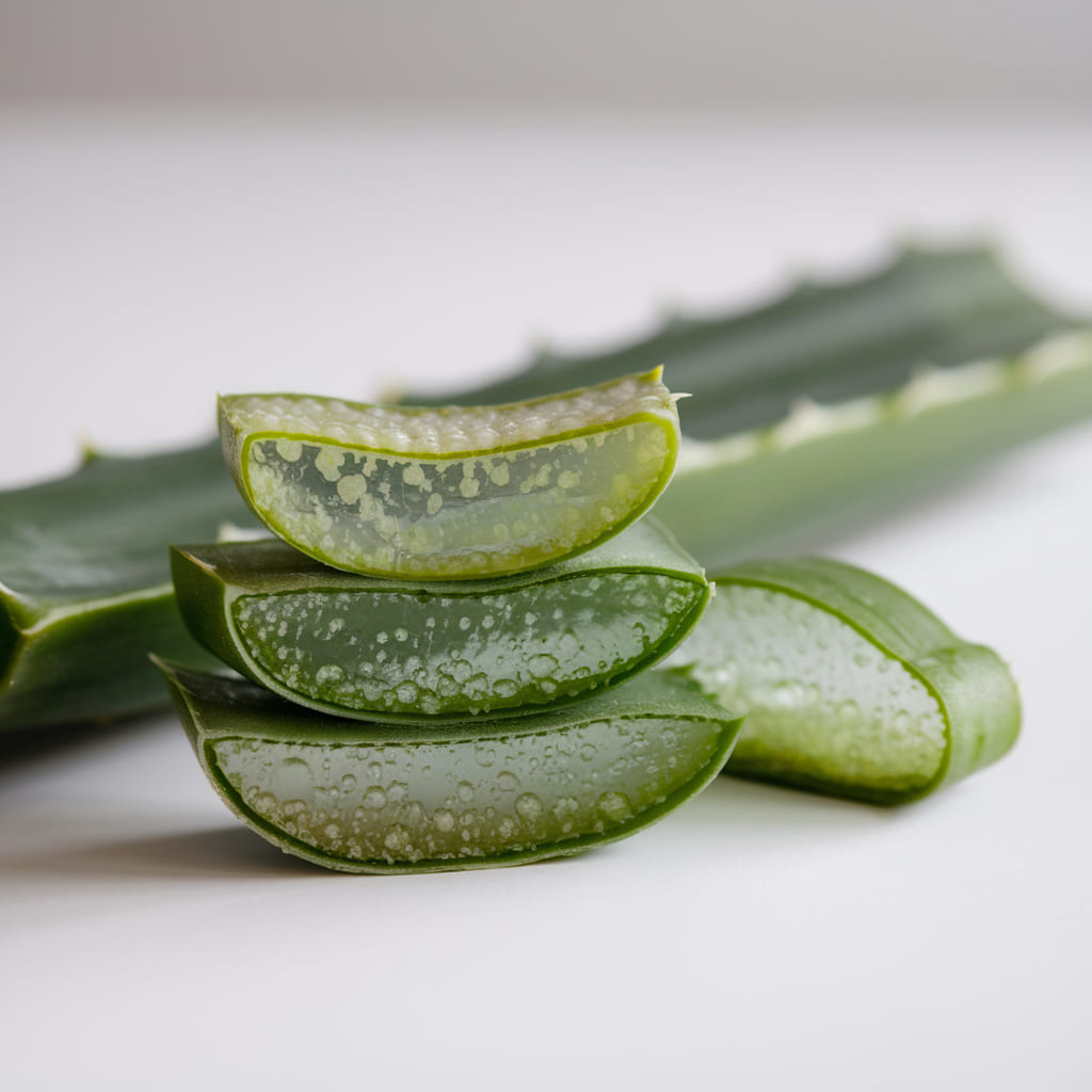 Aloe vera's hydrating power